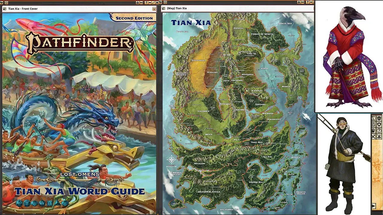 Fantasy Grounds - Lost Omens: Tian Xia World Guide Screenshot 4