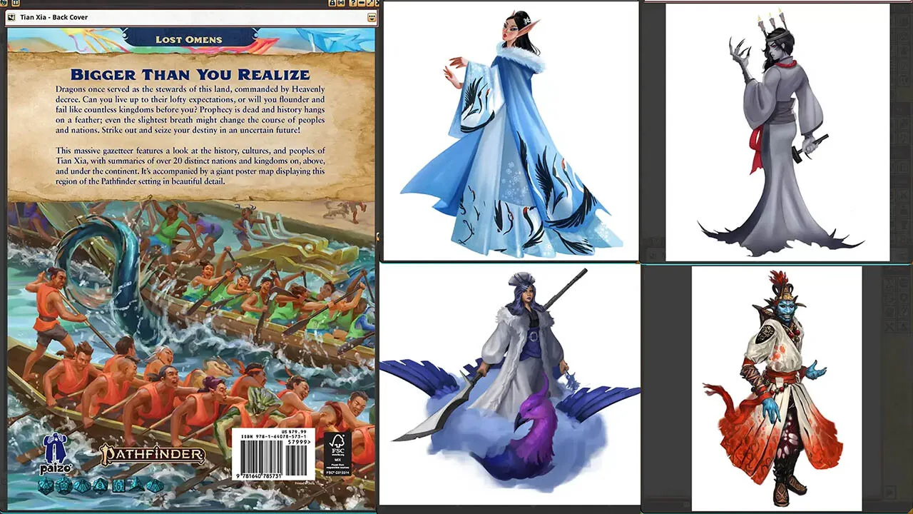 Fantasy Grounds - Lost Omens: Tian Xia World Guide Screenshot 0