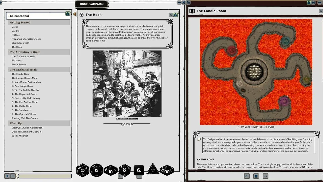 Fantasy Grounds - Shadowdark - The Bacchanal Screenshot 5