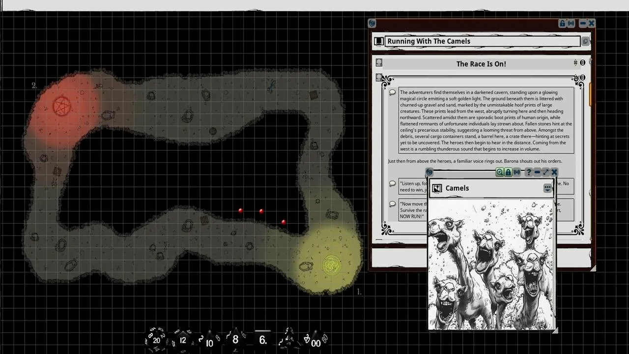 Fantasy Grounds - Shadowdark - The Bacchanal Screenshot 4