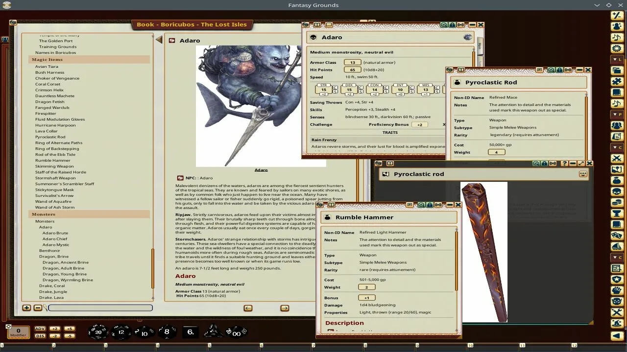 Fantasy Grounds - Boricubos The Lost Island Screenshot 4