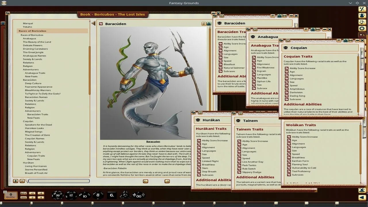 Fantasy Grounds - Boricubos The Lost Island Screenshot 2