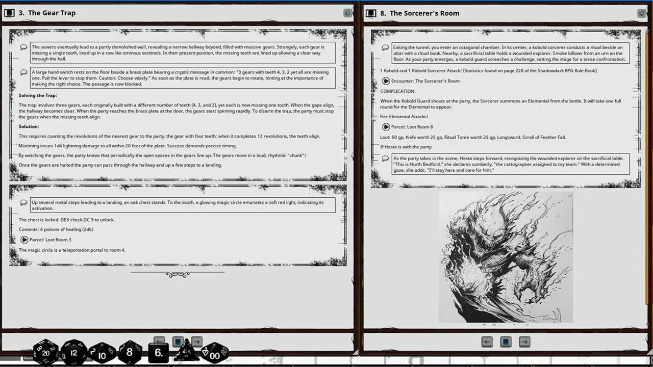 Fantasy Grounds - Demon in the Mine of Fire Screenshot 1