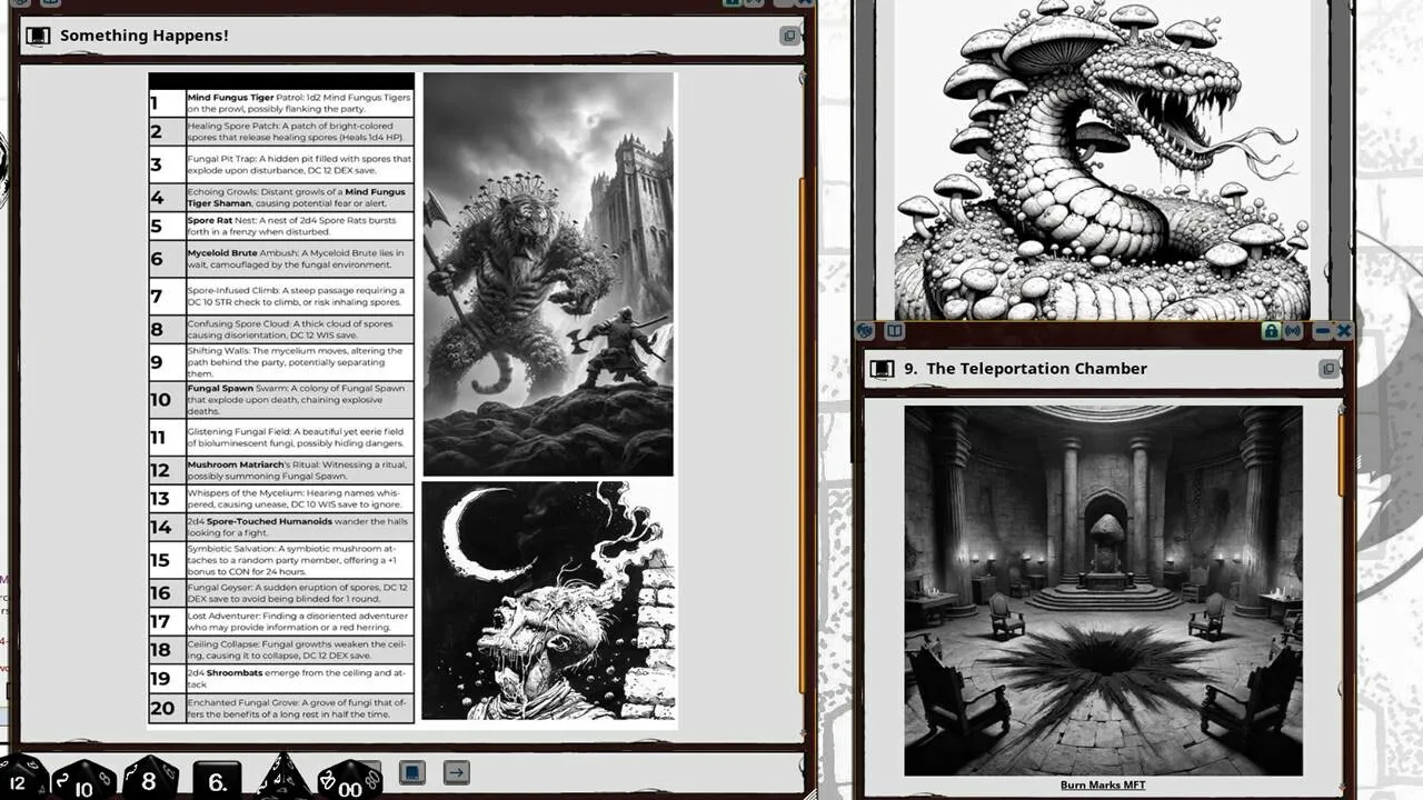 Fantasy Grounds - Mind Fungus Tigers of the Wayward Moon Screenshot 0