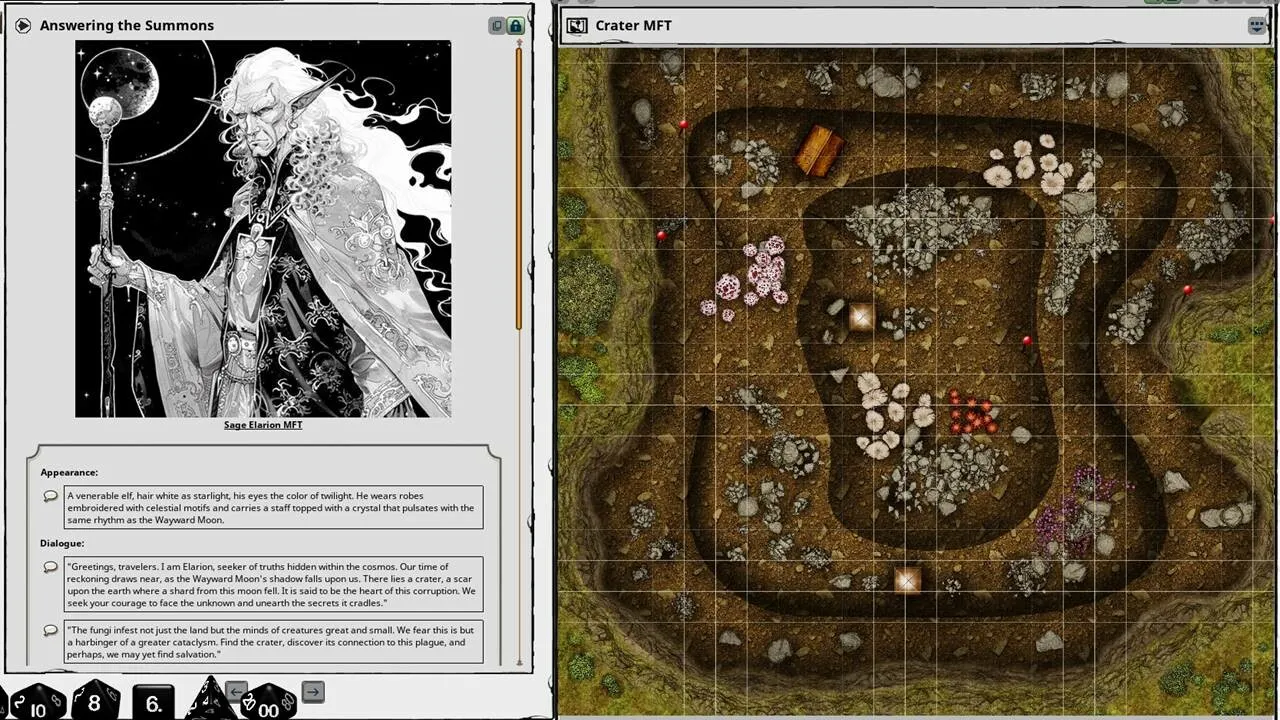 Fantasy Grounds - Mind Fungus Tigers of the Wayward Moon Screenshot 4
