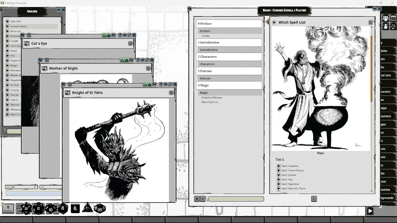 Fantasy Grounds - Cursed Scroll Zine, Vol. 1: Diablerie! Screenshot 1