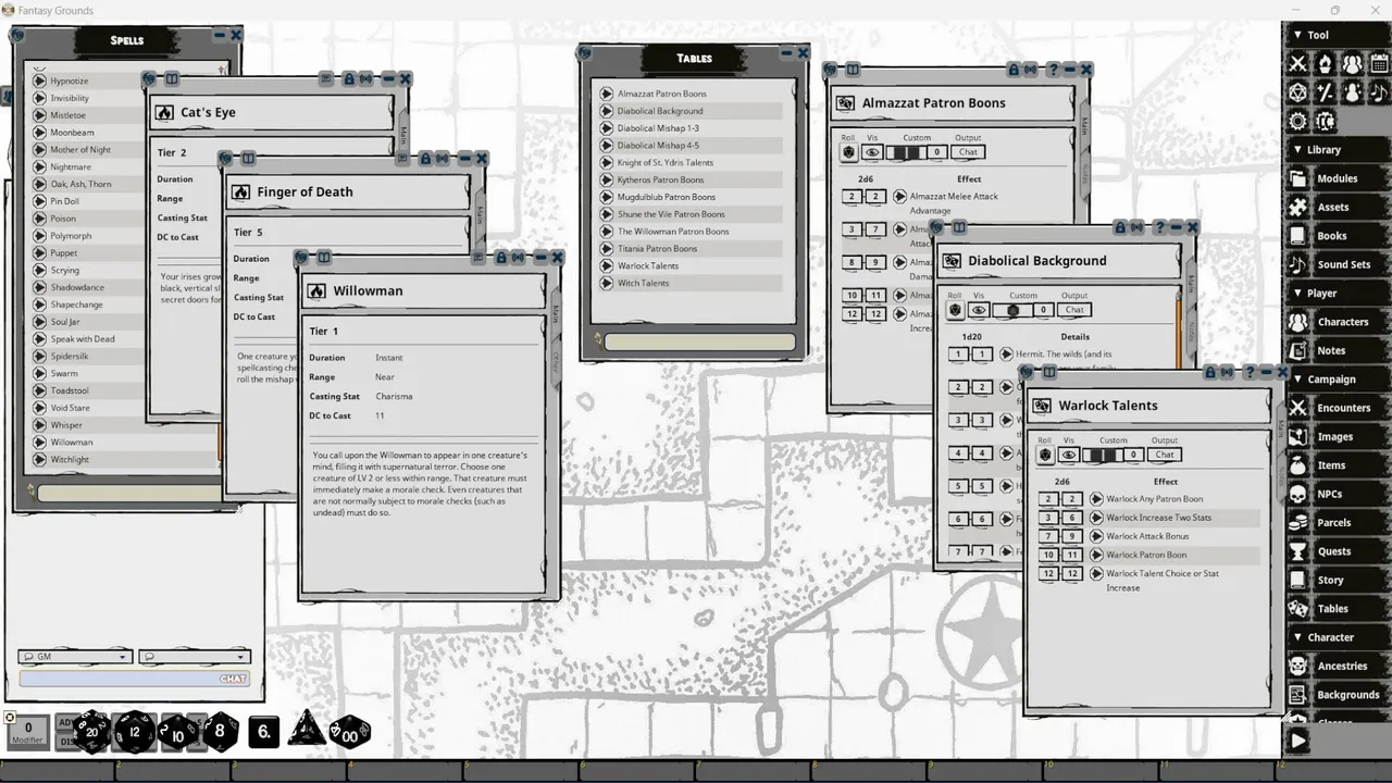 Fantasy Grounds - Cursed Scroll Zine, Vol. 1: Diablerie! Screenshot 2