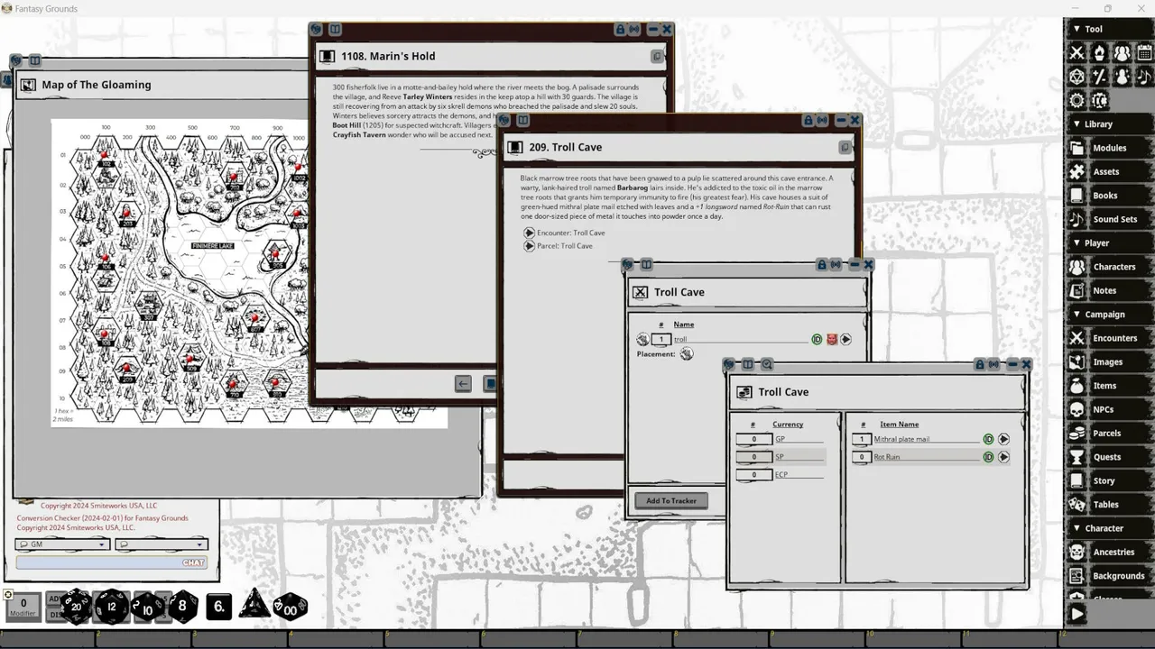 Fantasy Grounds - Cursed Scroll Zine, Vol. 1: Diablerie! Screenshot 4