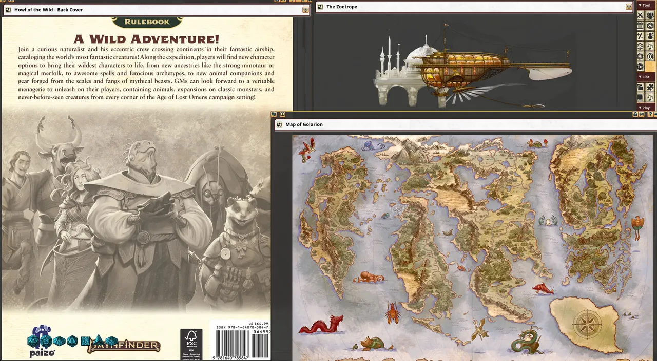 Fantasy Grounds - Pathfinder 2 RPG - Howl of the Wild Screenshot 2