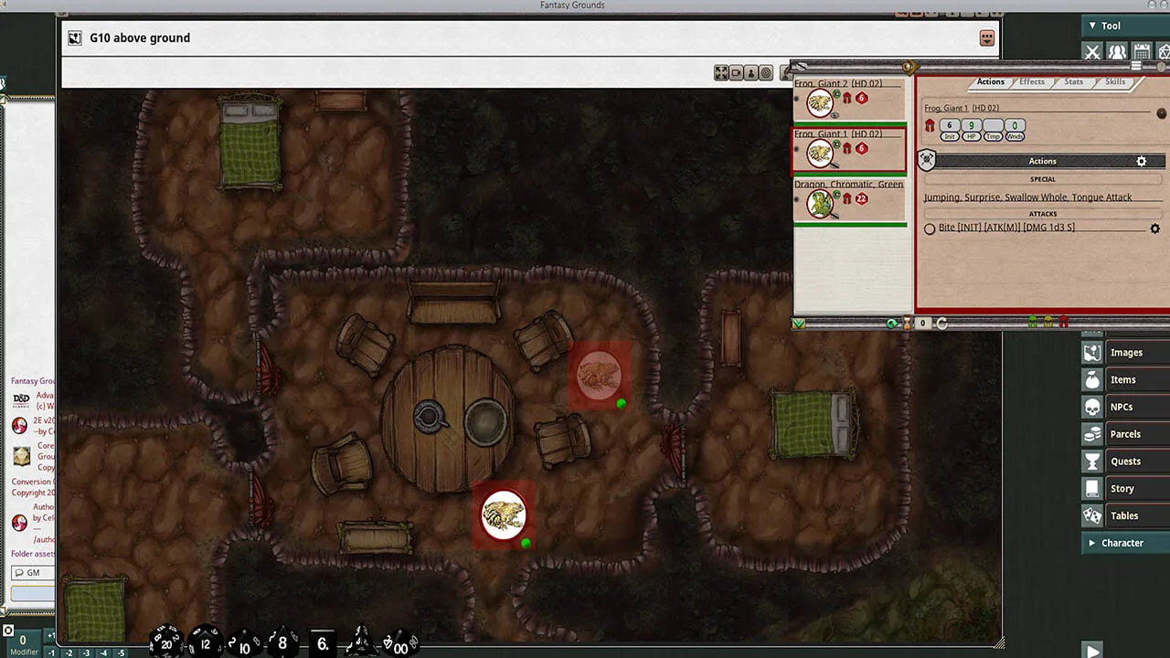 Fantasy Grounds - D&D Classics:UK1 Beyond the Crystal Cave (1E) Screenshot 3