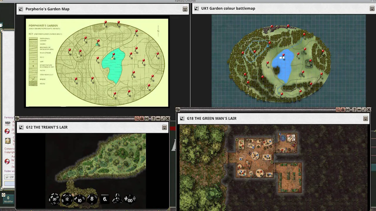 Fantasy Grounds - D&D Classics:UK1 Beyond the Crystal Cave (1E) Screenshot 1