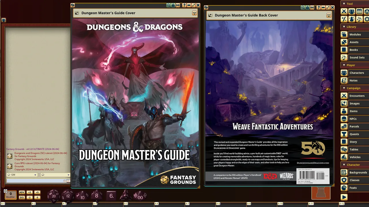 Fantasy Grounds - Dungeons & Dragons Dungeon Master's Guide Screenshot 0