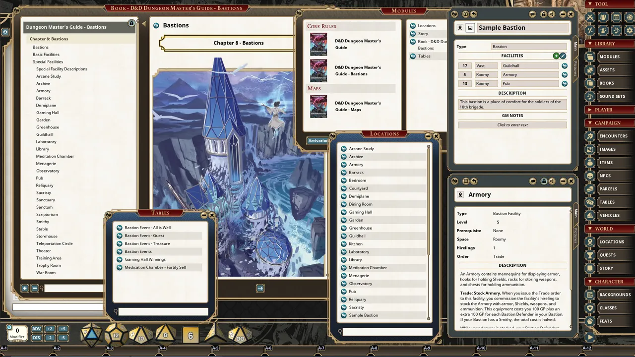 Fantasy Grounds - Dungeons & Dragons Dungeon Master's Guide Screenshot 9