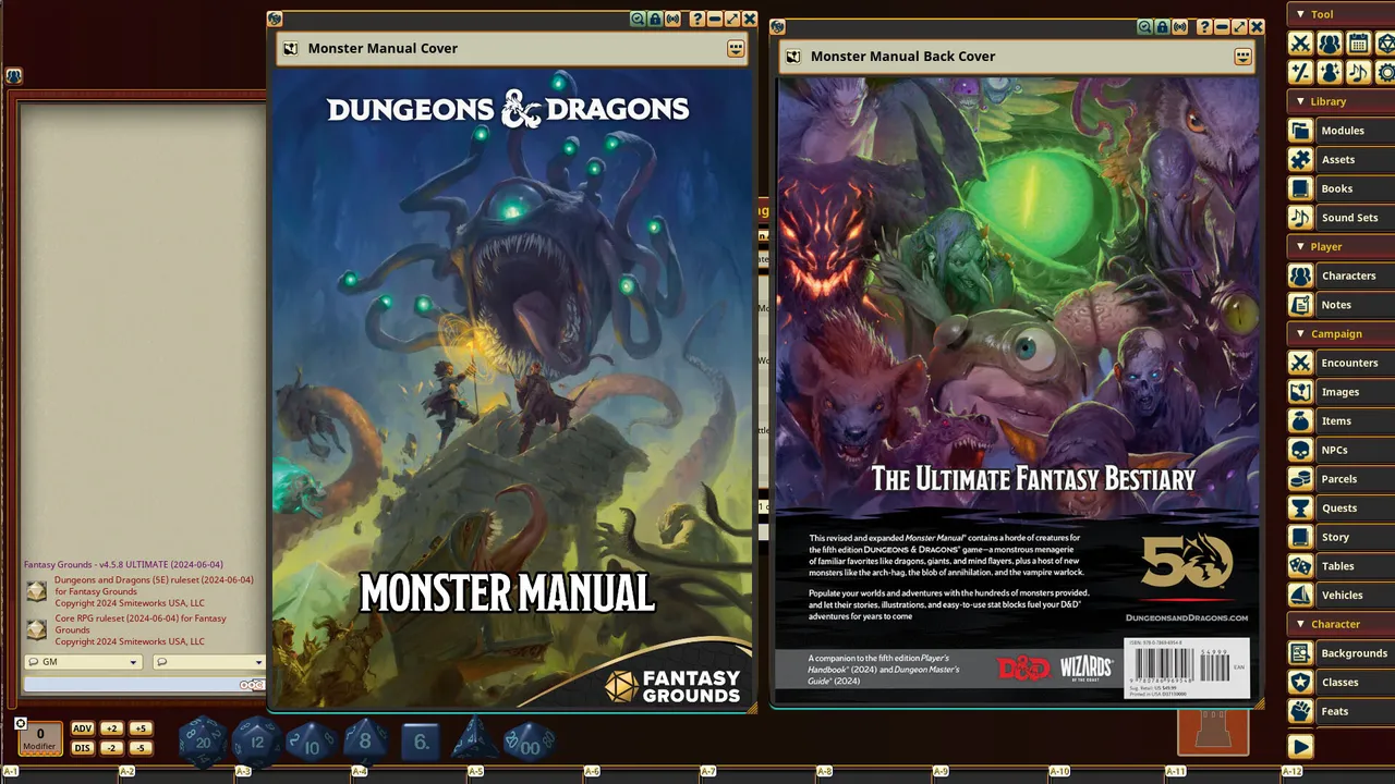 Fantasy Grounds - Dungeons & Dragons Monster Manual Screenshot 0