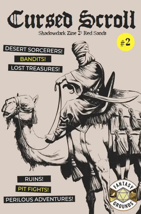 Fantasy Grounds - Cursed Scroll Zine, Vol. 2: Red Sands Screenshot 6