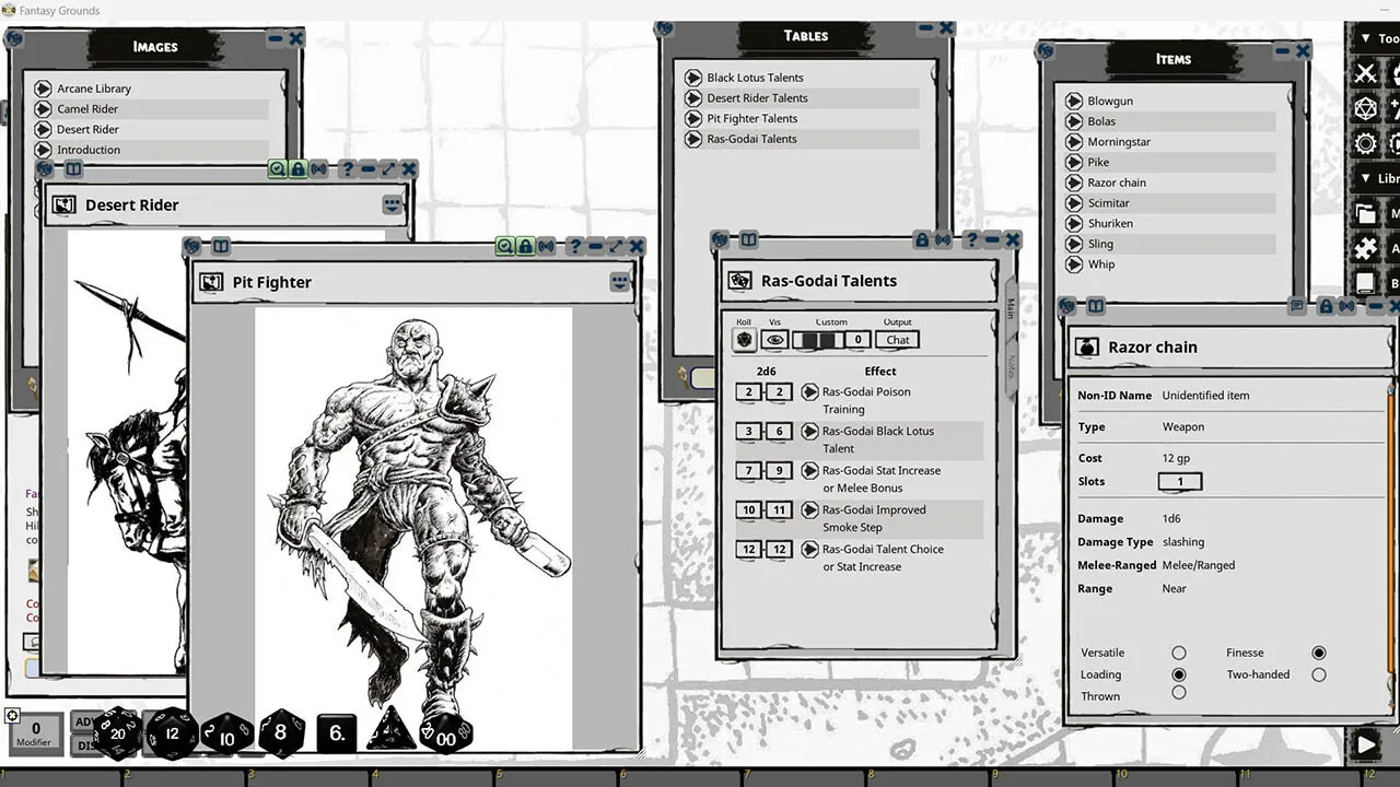 Fantasy Grounds - Cursed Scroll Zine, Vol. 2: Red Sands Screenshot 3