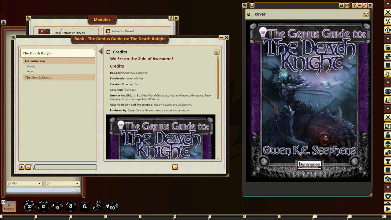Fantasy Grounds - The Genius Guide to the Death Knight Screenshot 0