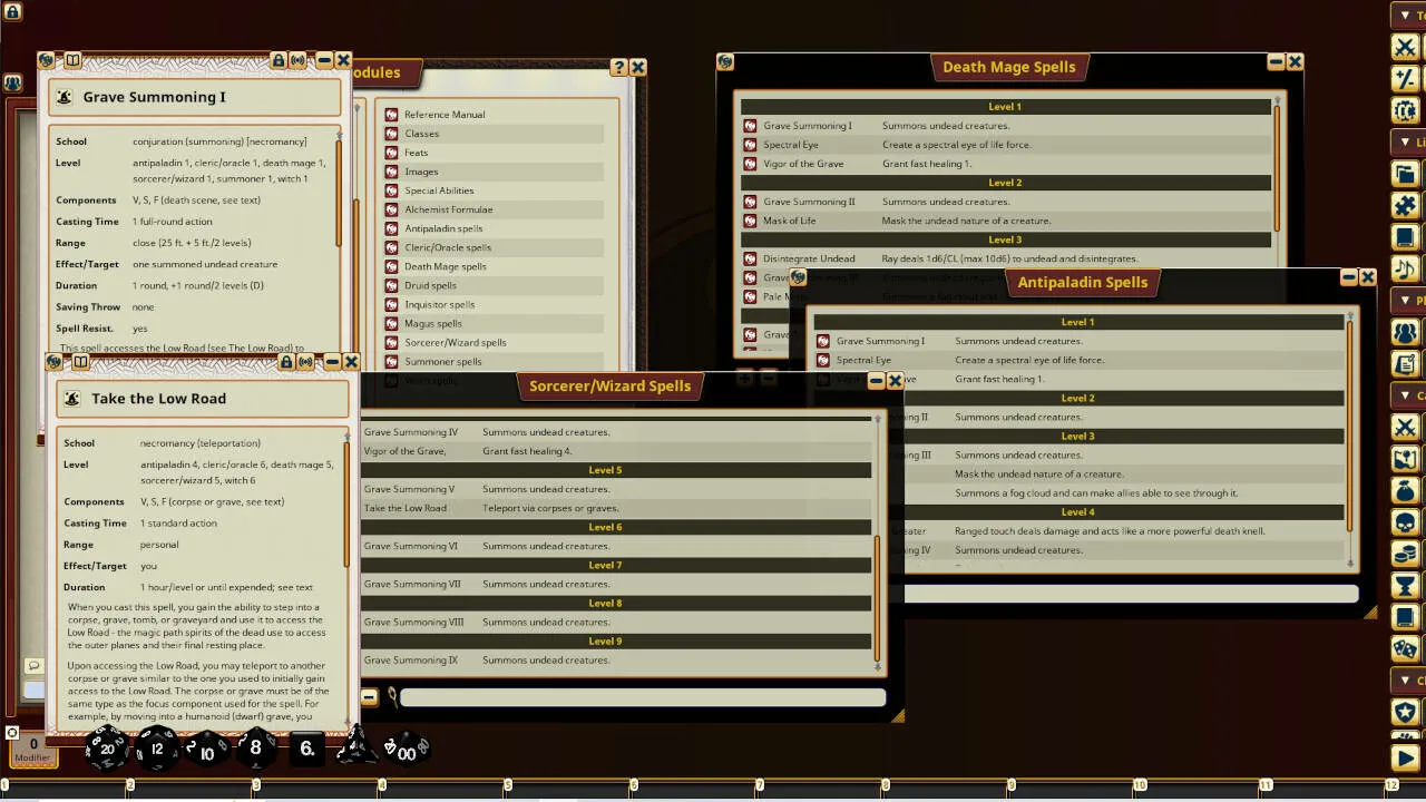 Fantasy Grounds - The Genius Guide to the Death Knight Screenshot 3