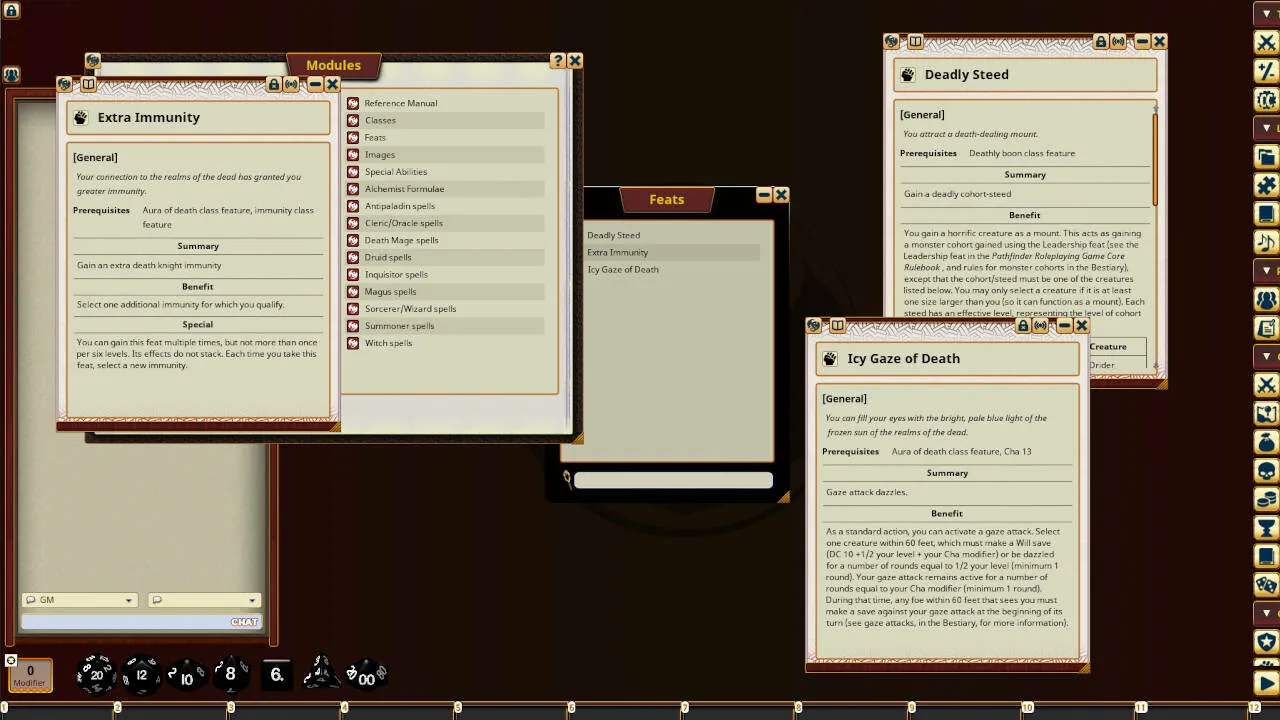 Fantasy Grounds - The Genius Guide to the Death Knight Screenshot 1