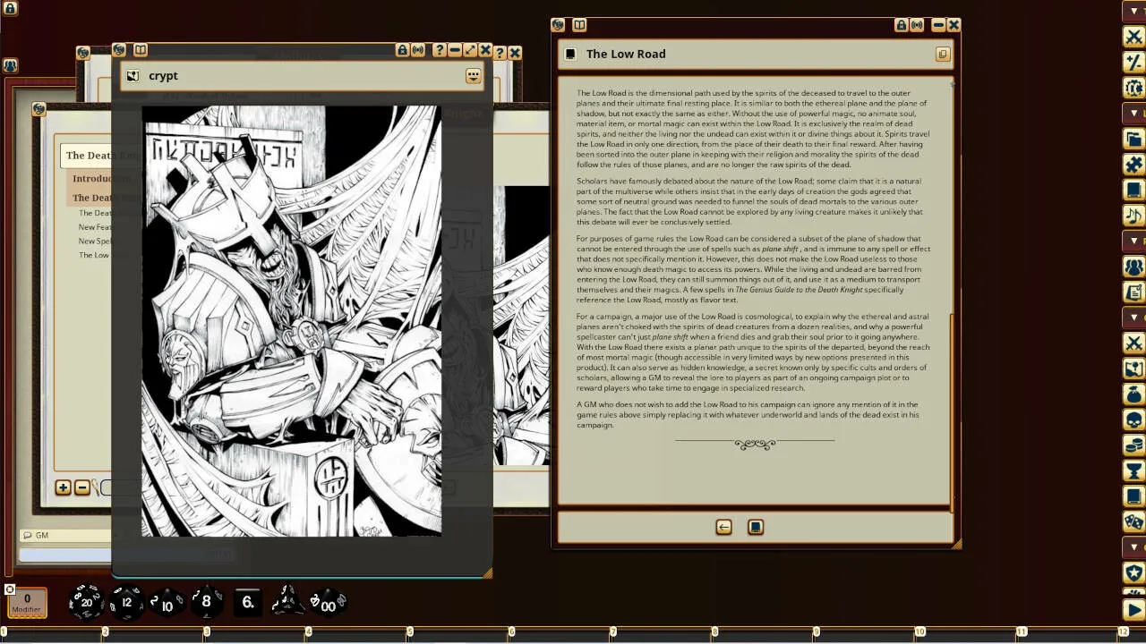 Fantasy Grounds - The Genius Guide to the Death Knight Screenshot 4