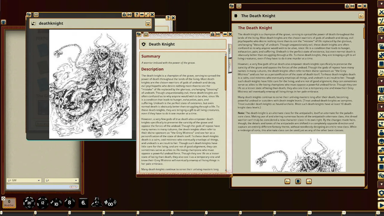 Fantasy Grounds - The Genius Guide to the Death Knight Screenshot 2