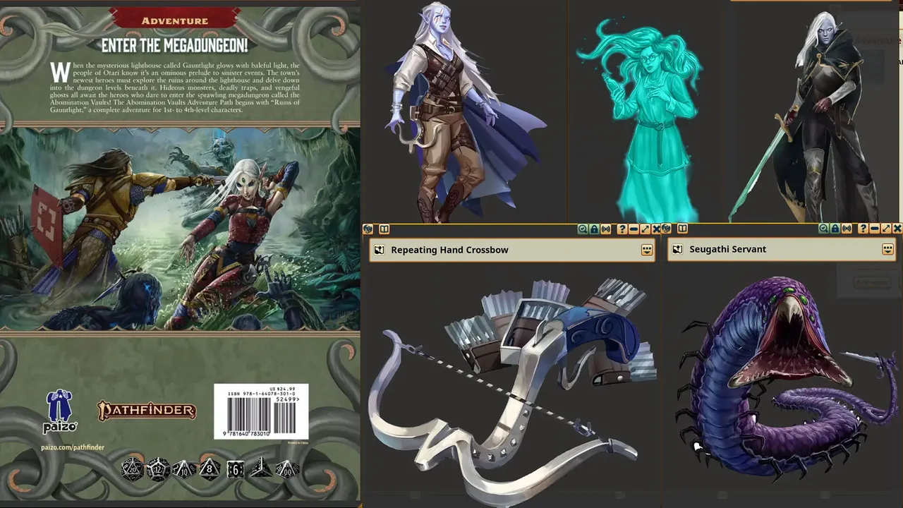 Fantasy Grounds - Pathfinder Adventure Path: Abomination Vaults (5E) Screenshot 4