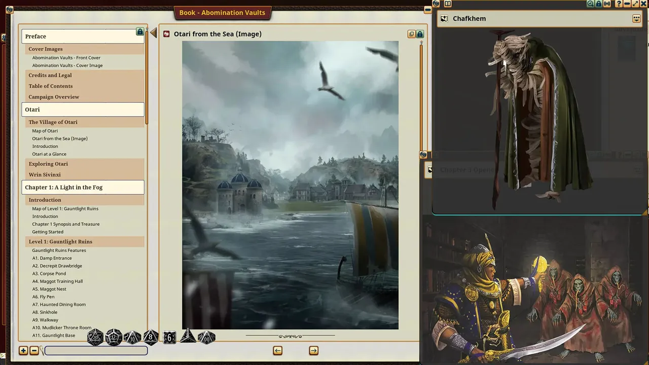 Fantasy Grounds - Pathfinder Adventure Path: Abomination Vaults (5E) Screenshot 1