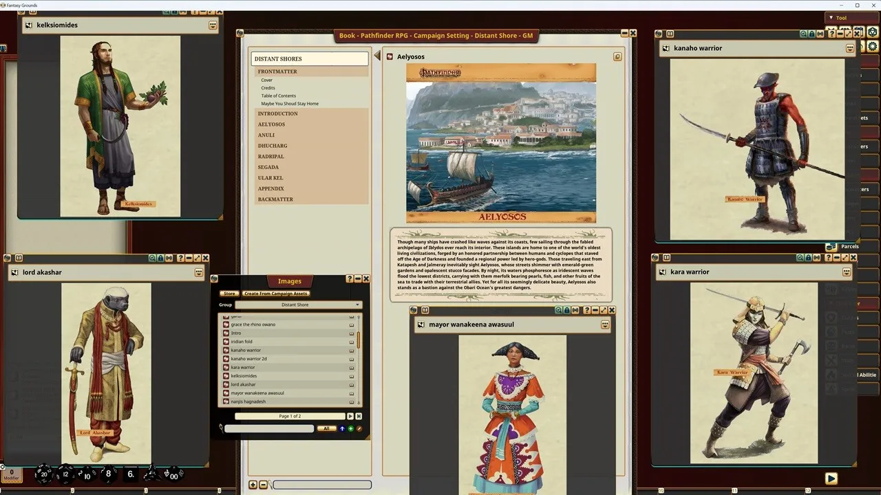 Fantasy Grounds - Pathfinder RPG - Campaign Setting: Distant Shores Screenshot 4
