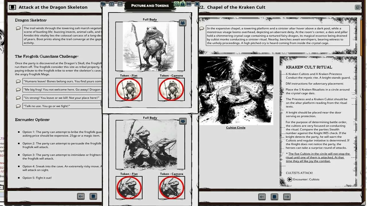 Fantasy Grounds - Temple of the Deep Dark Screenshot 3