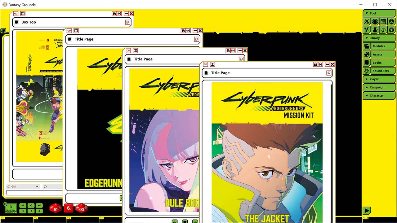 Fantasy Grounds - Cyberpunk RED - Cyberpunk: Edgerunners Mission Kit Screenshot 1