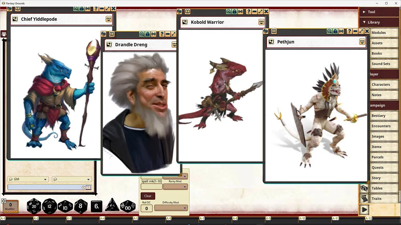 Fantasy Grounds - Pathfinder Society Scenario #5-07: Sewer Dragon Crisis Screenshot 4