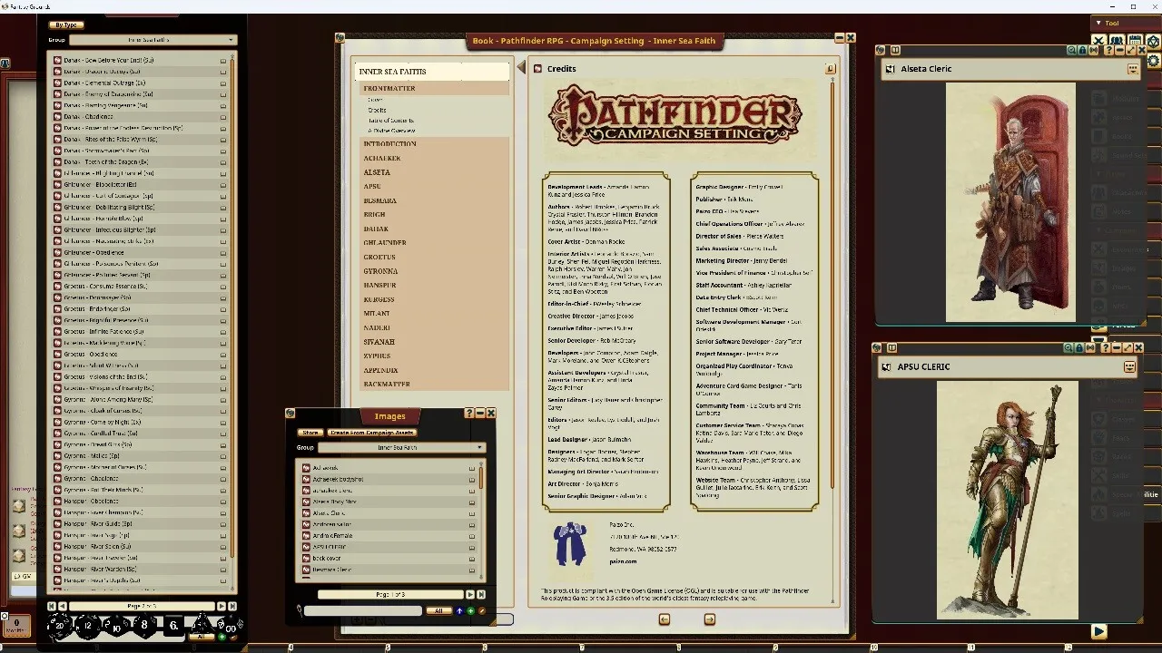 Fantasy Grounds - Pathfinder RPG - Campaign Setting: Inner Sea Faiths Screenshot 4