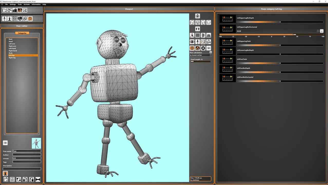 Makehuman 2 Screenshot 11