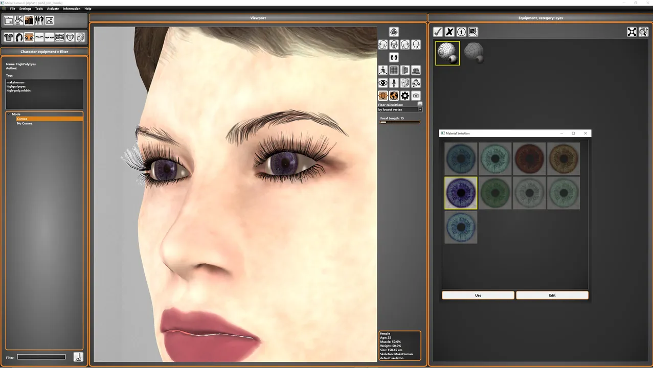 Makehuman 2 Screenshot 5