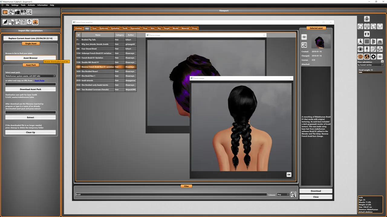 Makehuman 2 Screenshot 7