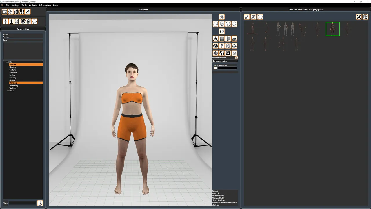 Makehuman 2 Screenshot 1