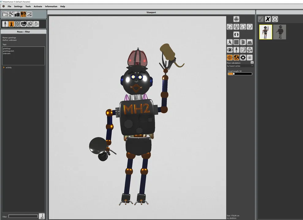 Makehuman 2 Screenshot 8