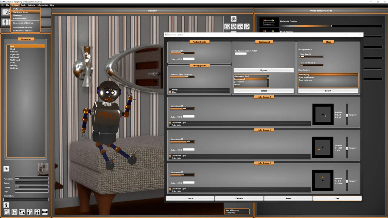 Makehuman 2 Screenshot 2