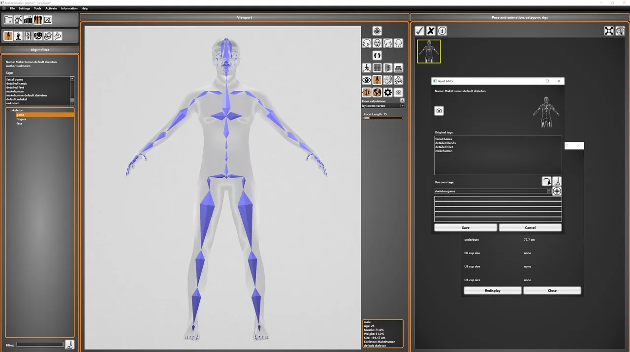Makehuman 2 Screenshot 4