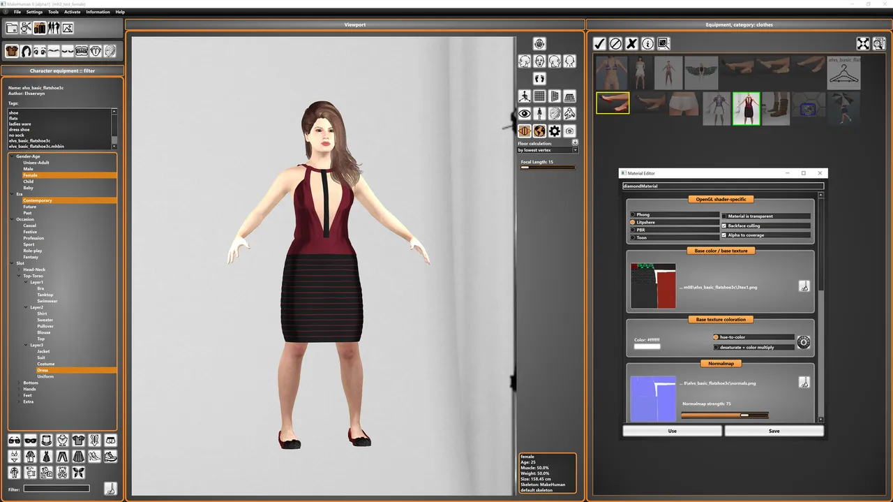 Makehuman 2 Screenshot 10