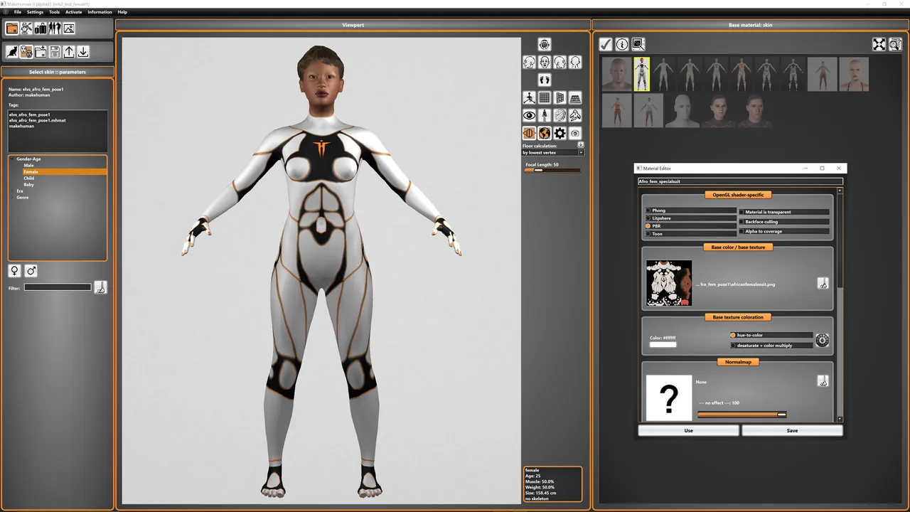 Makehuman 2 Screenshot 0