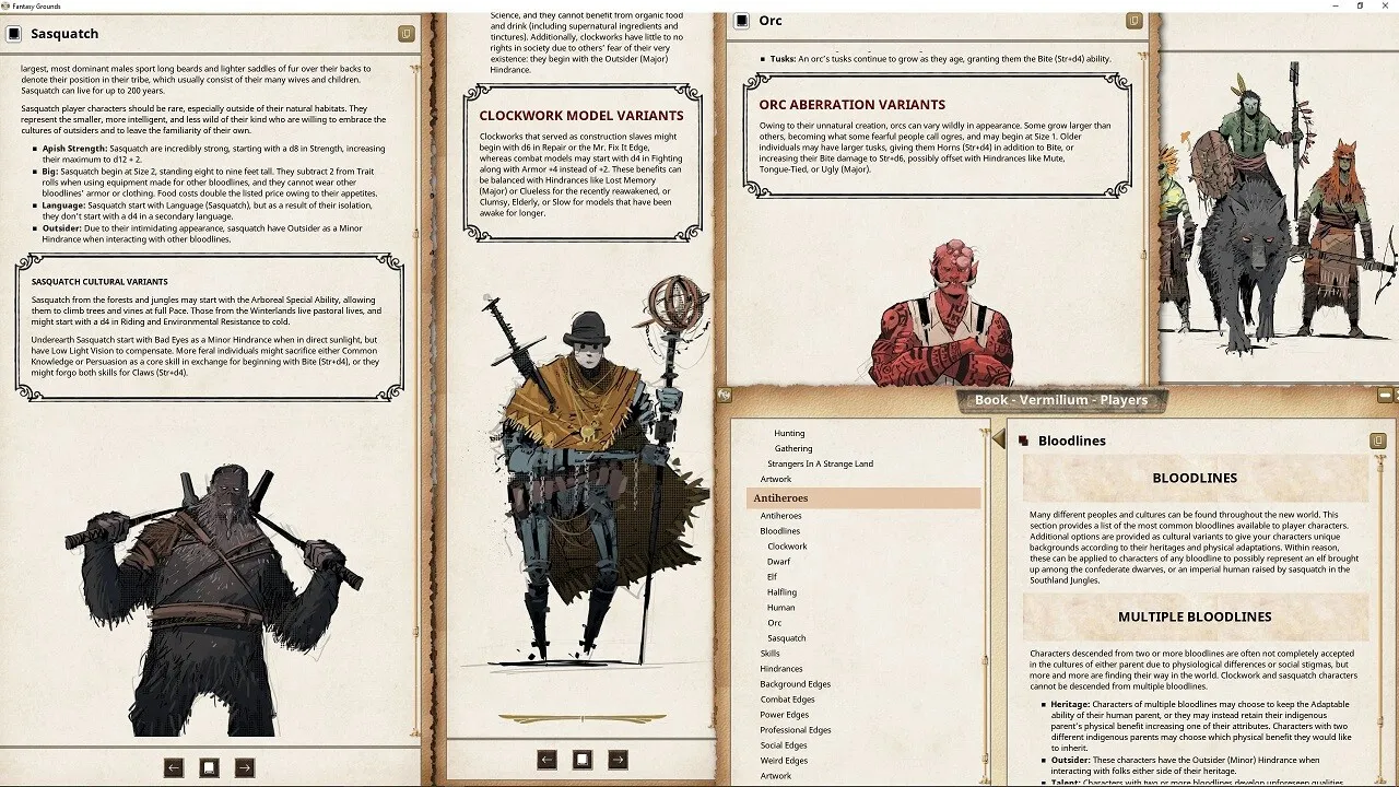 Fantasy Grounds - Vermilium Screenshot 1
