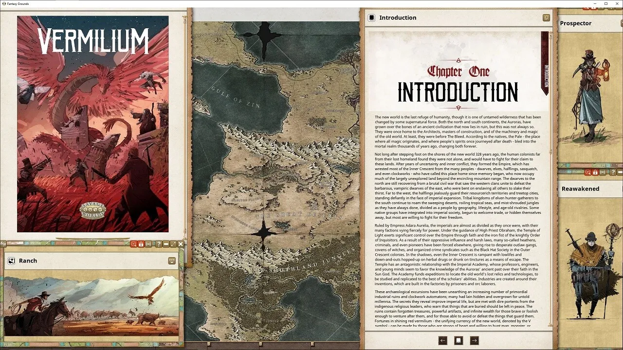 Fantasy Grounds - Vermilium Screenshot 2