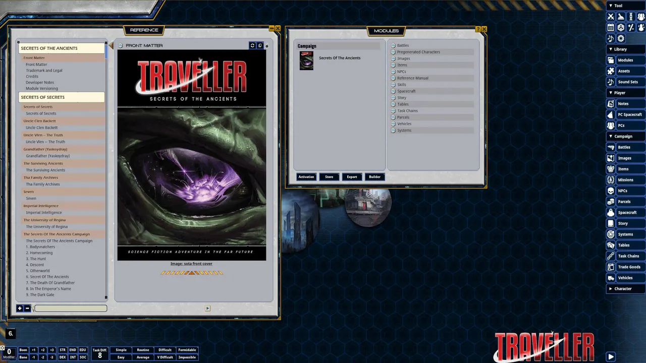 Fantasy Grounds - Secrets of the Ancients Screenshot 2