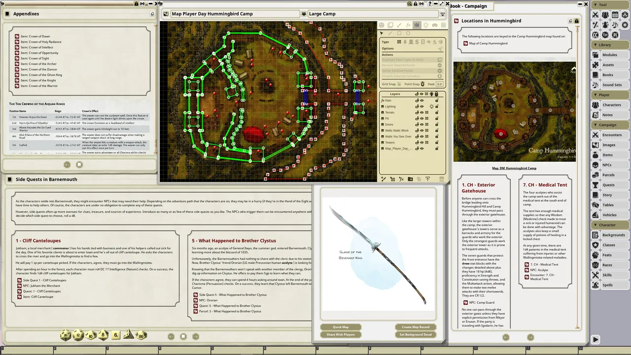 Fantasy Grounds - Glaive of the Revenant King Screenshot 4