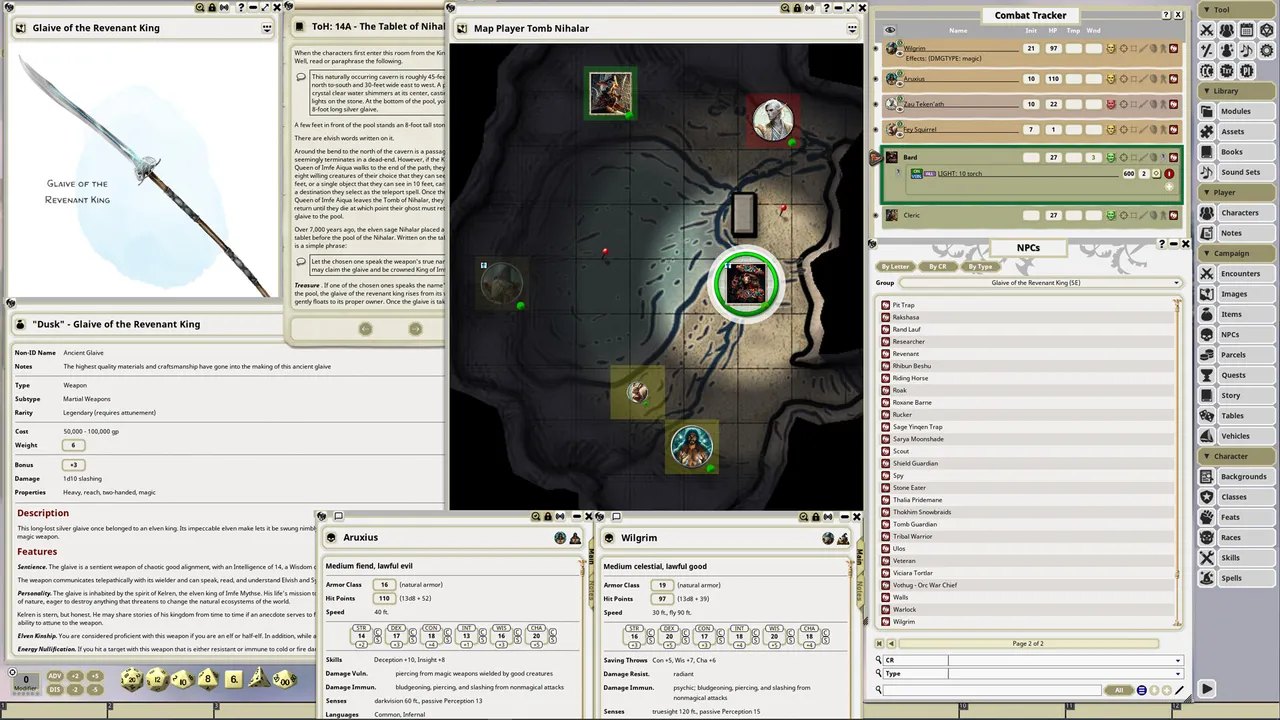 Fantasy Grounds - Glaive of the Revenant King Screenshot 0