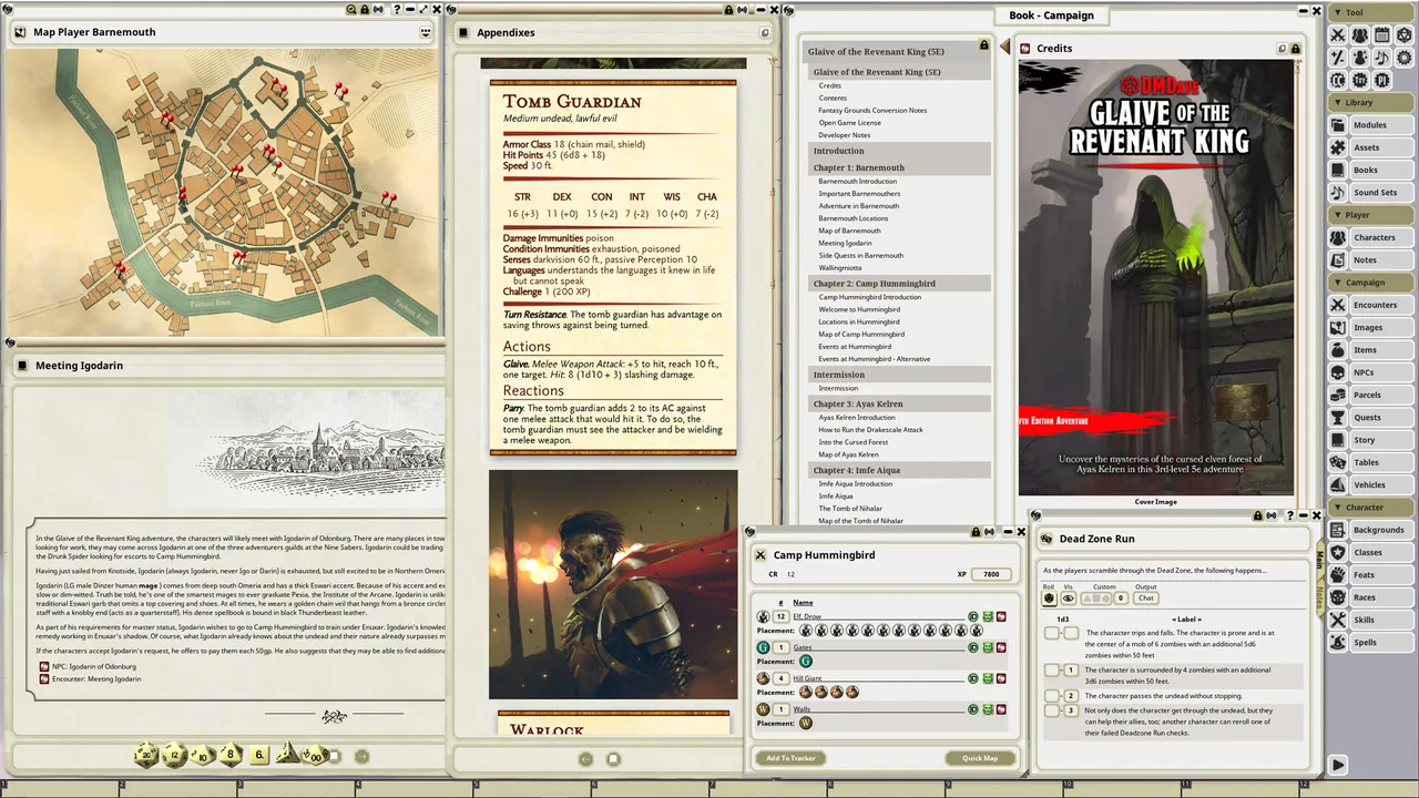 Fantasy Grounds - Glaive of the Revenant King Screenshot 2