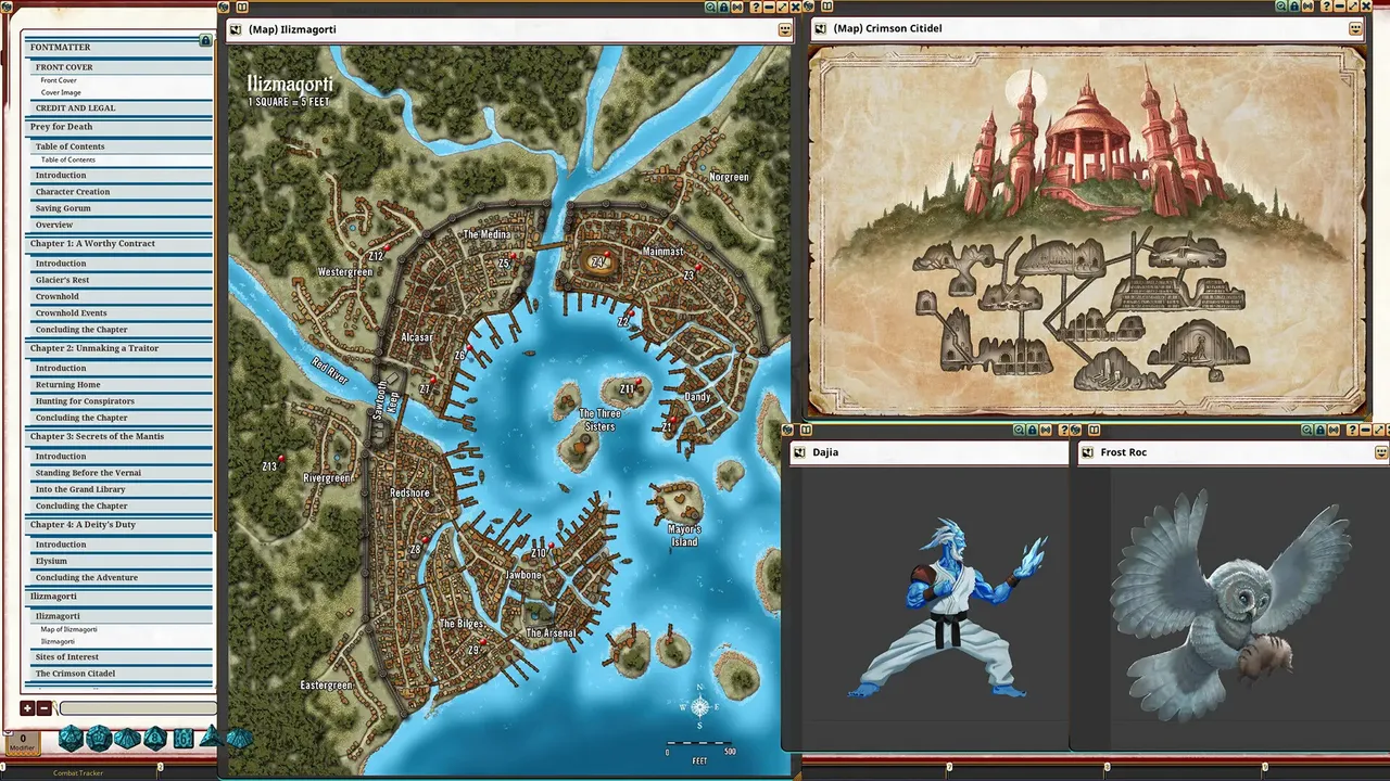Fantasy Grounds - Pathfinder 2 RPG - Adventure: Prey for Death Screenshot 4