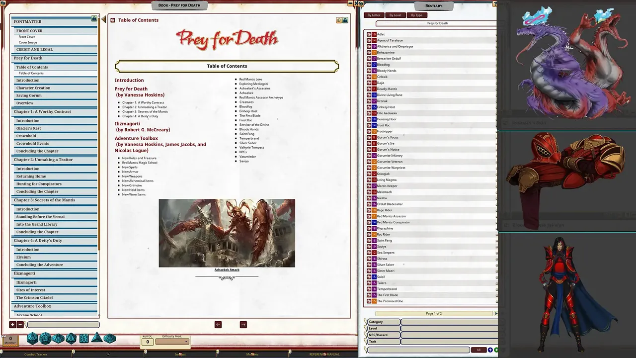 Fantasy Grounds - Pathfinder 2 RPG - Adventure: Prey for Death Screenshot 1