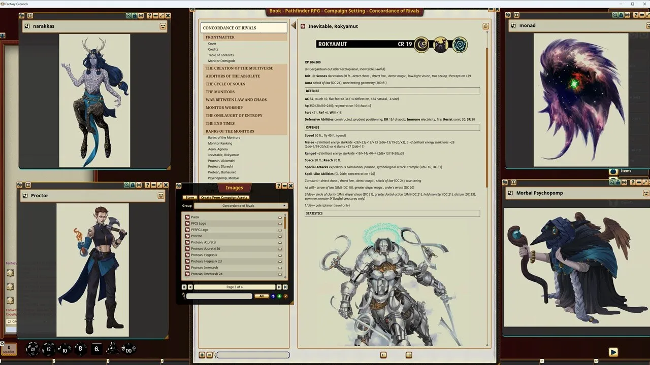 Fantasy Grounds - Pathfinder RPG - Campaign Setting: Concordance of Rivals Screenshot 4